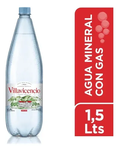 Agua con Gas Villavicencio - Soda