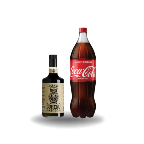 Combo fernet buhero + coca 1,5