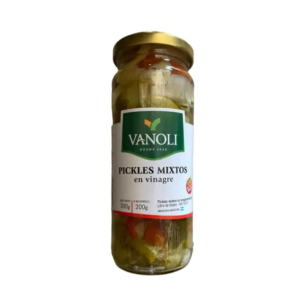 Pickles Mixtos Vanoli 330grs