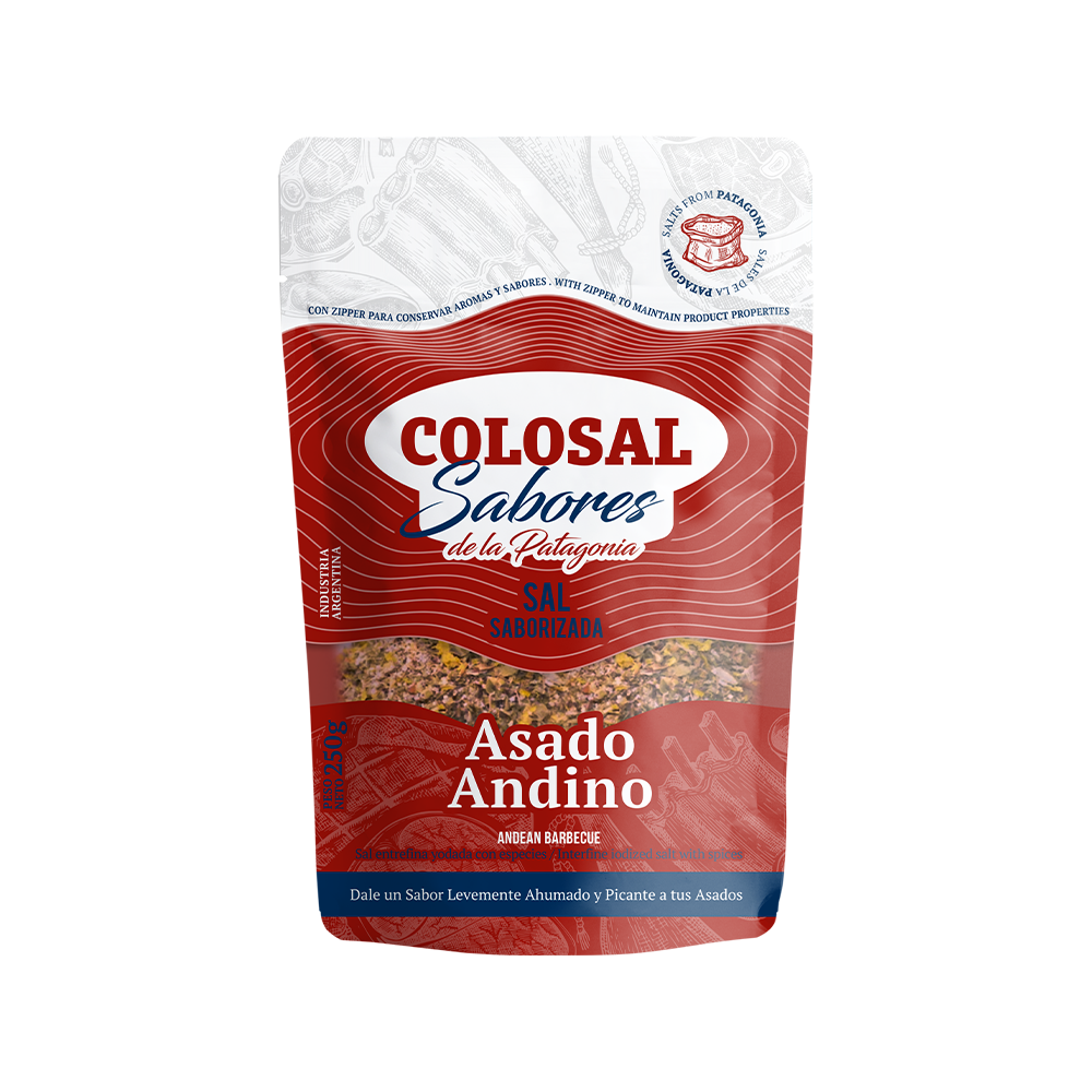Sal Saborizada Asado Andino Colosal